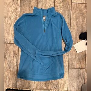 REI brand 1/4 zip fleece.